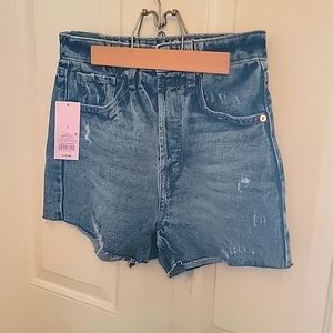 Highest rise cut off shorts